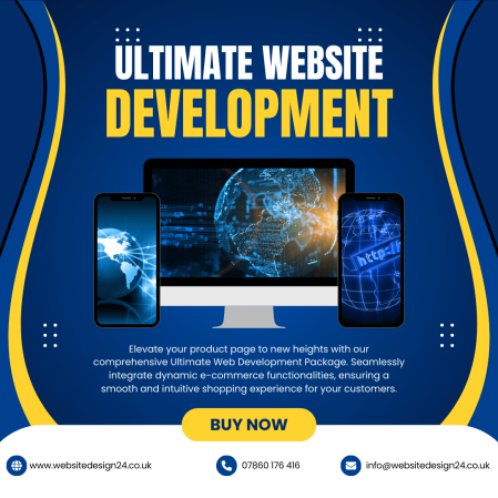 Unleash Your Product's Potential with Our Ultimate Web Development Package